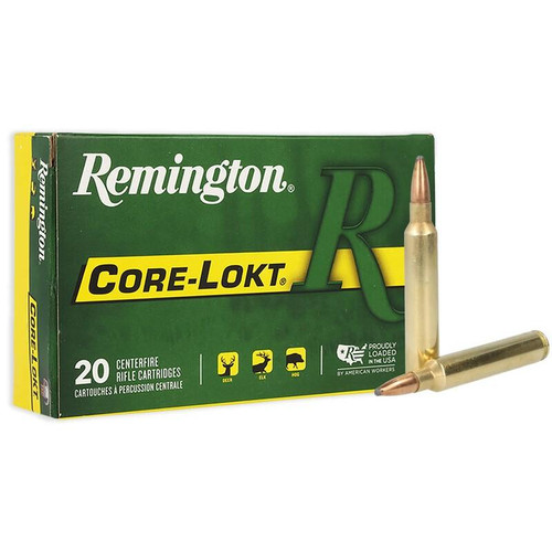 Remington Core-Lokt PSP, 300 Remington Ultra Magnum, 180 Grain, Pointed Soft Point, 27641