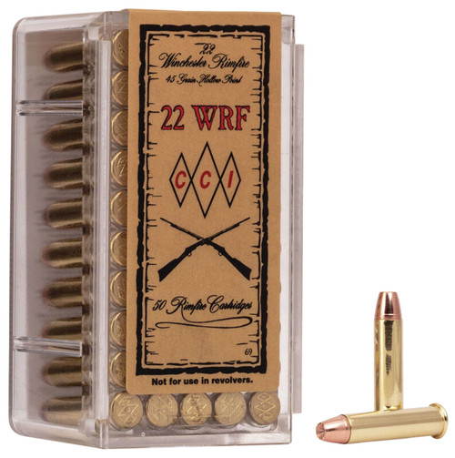 CCI 22 Wrf 45gr JHP Ammo