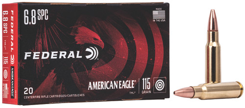 FEDERAL AE 6.8 SPC 115GR FMJ 20RD 10BX/CS