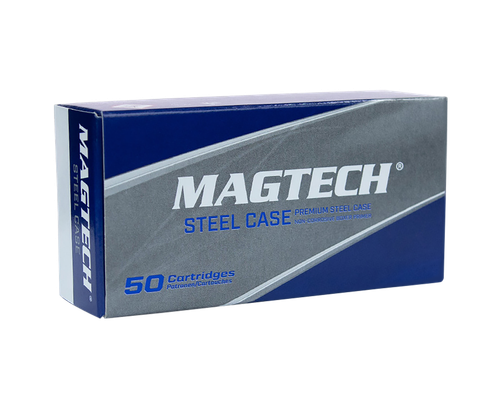 Magtech 9mm 115gr FMJ Steel Case (Zinc-plated) 50/RD