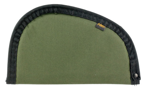 Allen 728 Pistol Case 8" Long Green Earth Tone Holds Handgun Endura