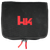 HK 51001075 Pistol Case 11.20" Long Black/Red