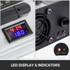 VEVOR 36V 18A Golf Cart Battery Charger Powerwise Plug with LED Indicator Lights 110V Club Car Charger for EzGo Ez-Go TXT Medalist D Style