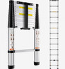 VEVOR Telescoping Ladder Aluminum Extension Step 12.5 ft Multi-purpose Portable