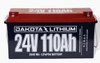 Dakota Lithium 24V 110Ah Deep Cycle LiFePO4 Battery
