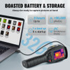 VEVOR Thermal Imaging Camera – 320x240 Super Resolution, 25Hz Refresh Rate, and -4°F to 752°F Range with 32GB Storage -