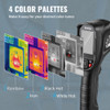 VEVOR Thermal Imaging Camera – 320x240 Super Resolution, 25Hz Refresh Rate, and -4°F to 752°F Range with 32GB Storage -
