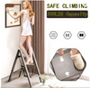 5-Step Folding Step Ladder - Portable & Lightweight Aluminum with Anti-Slip Wide Pedals