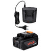 VEVOR 20V MAX Lithium-Ion Battery & Charger Combo (4.0 Ah)