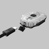 Armytek Crystal Pro Grey Keychain Multi Flashlight - White/Red, 220/30 Lumens product image 4