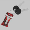 Armytek Zippy Extended Set Red Rechargeable Keychain Headlamp - 160 Lumens product image 5