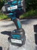 Enegyz-1200N brushless motor housing and 21V Max 6.0 Ah lithium-ion battery detail