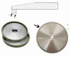 125mm × 32mm 4A2 Diamond Grinding Wheel for Circular Saw Blade Sharpeners