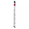 Portable 4-step aluminum step ladder shown open for everyday reach