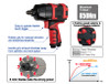 1/2" Square Drive pneumatic Impact Wrench  SI-1490BSR