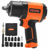 VEVOR Air Impact Wrench 1/2" Square Drive 1400ft-lb Nut-busting Torque 90-120PSI for Heavy-Duty Repairs