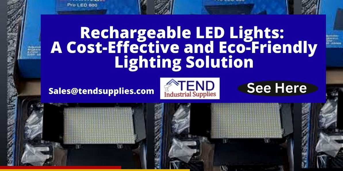 ​Rechargeable LED Lights: A Cost-Effective and Eco-Friendly Lighting Solution