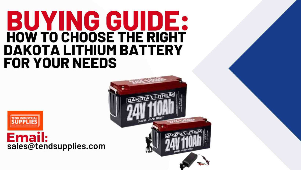 Buying Guide: How to Choose the Right Dakota Lithium Battery for Your Needs