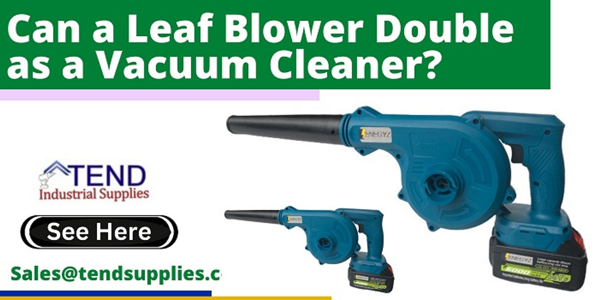 Can a leaf blower also vacuum? - Quora