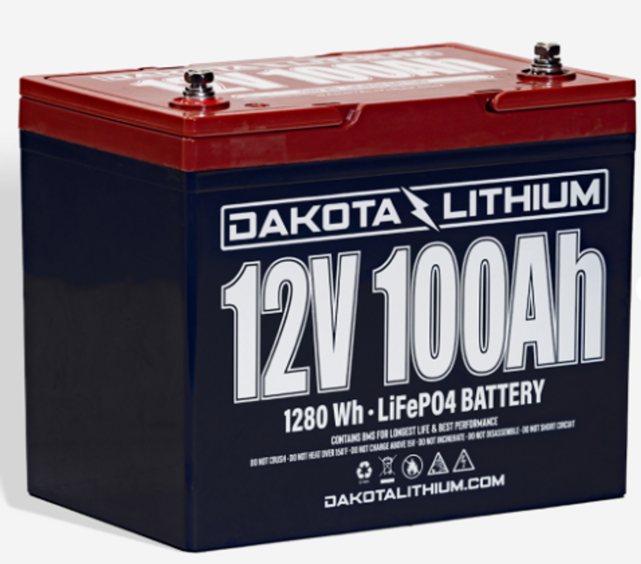Get DAKOTA LITHIUM 12V 100AH DEEP CYCLE LiFePO4 BATTERY From TEND