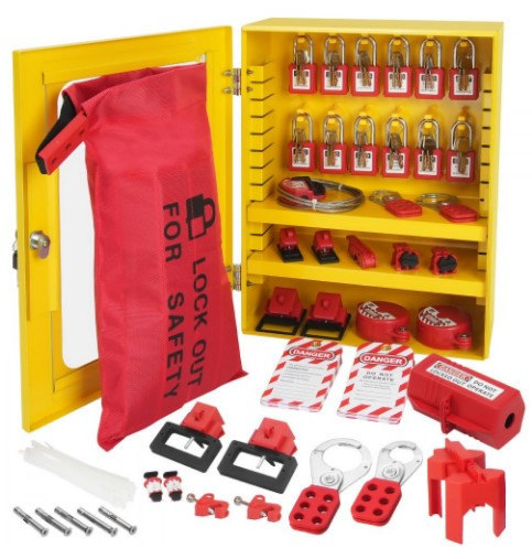 VEVOR Electrical Lockout Tagout Kit 59 PCS