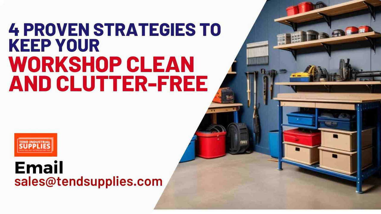 4 Proven Strategies to Keep Your Workshop Clean and Clutter-Free