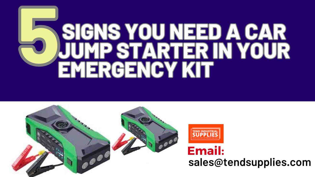 5 Signs You Need a Car Jump Starter in Your Emergency Kit
