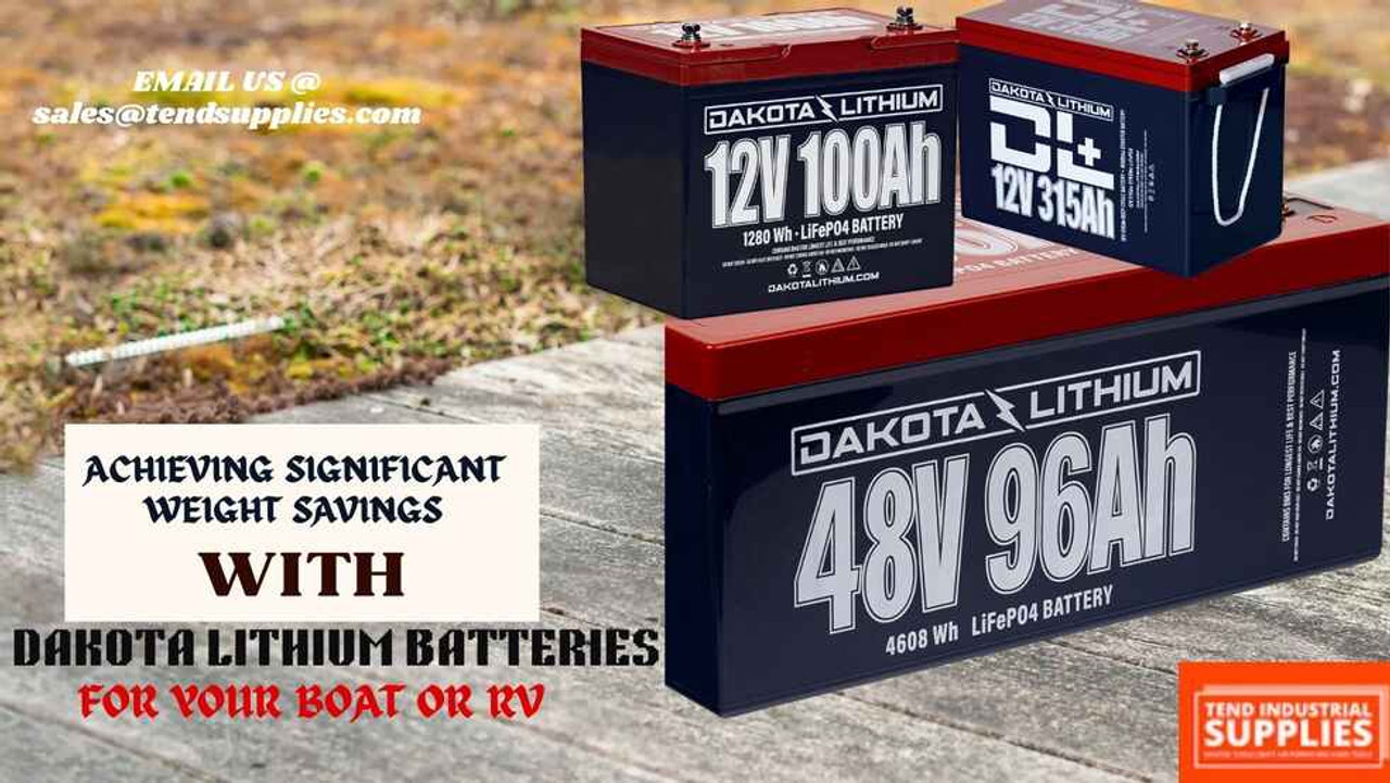 Achieving Significant Weight Savings with Dakota Lithium Batteries for Your Boat or RV