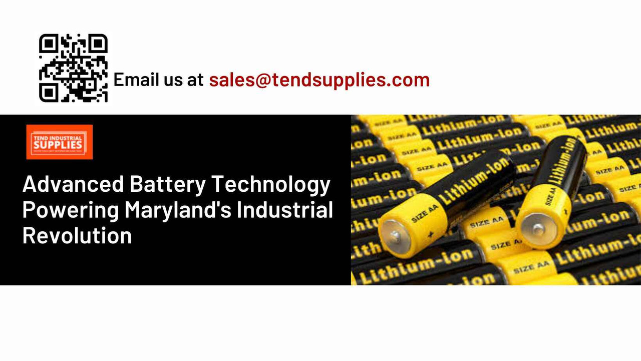 Advanced Battery Technology Powering Maryland's Industrial Revolution Advanced Battery Technology Powering Maryland's Industrial Revolution