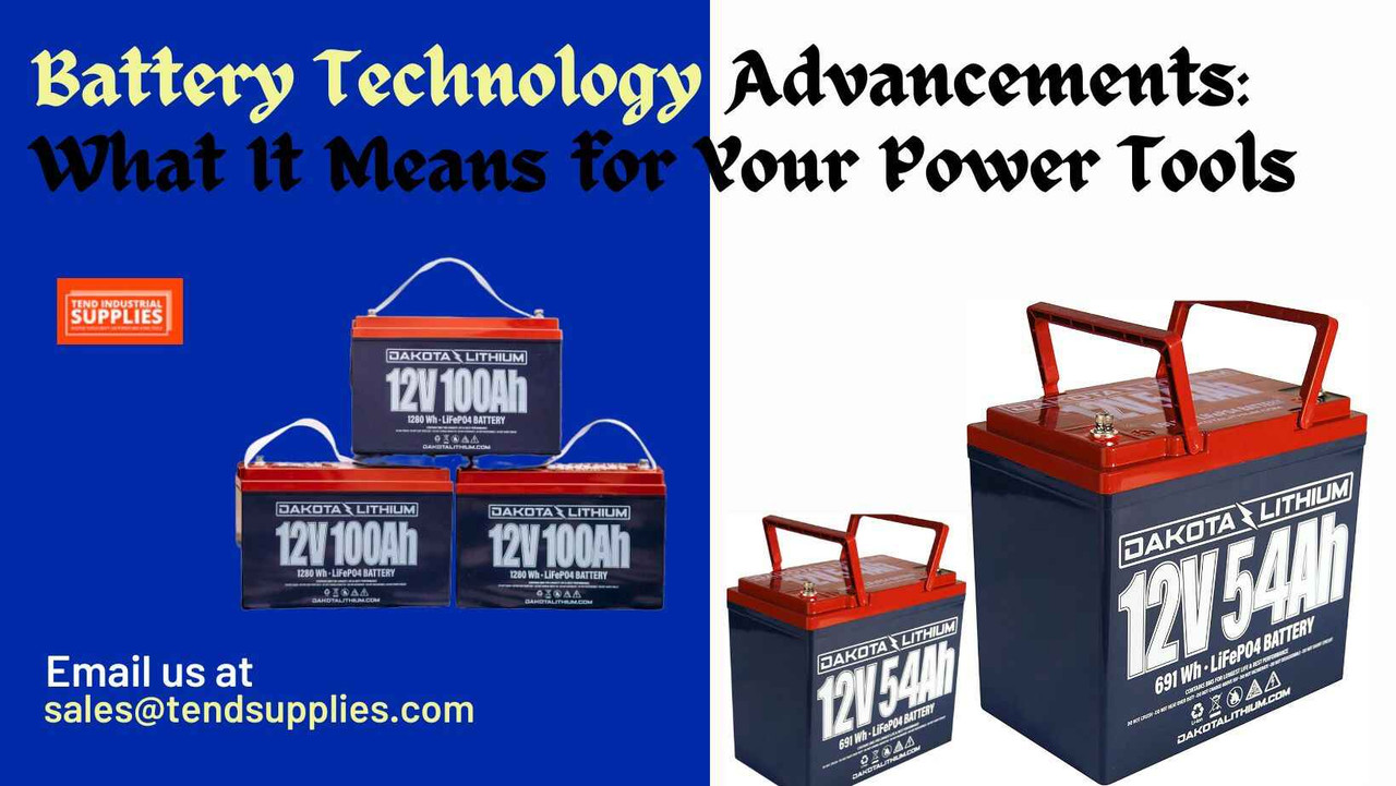 Battery Technology Advancements: What It Means for Your Power Tools Battery Technology Advancements: What It Means for Your Power Tools