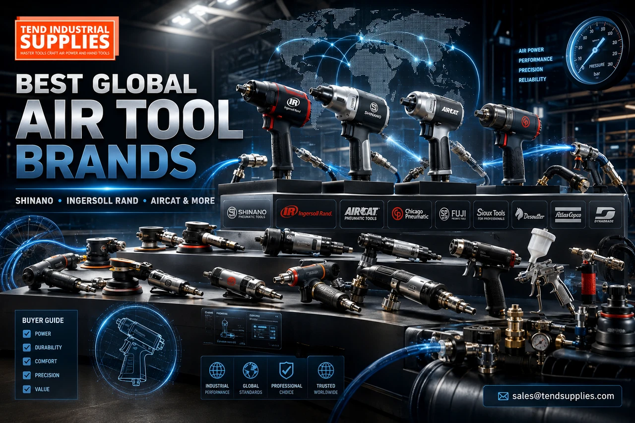 Best Global Air Tool Brands in 2026: Shinano, Ingersoll Rand, Aircat and More
