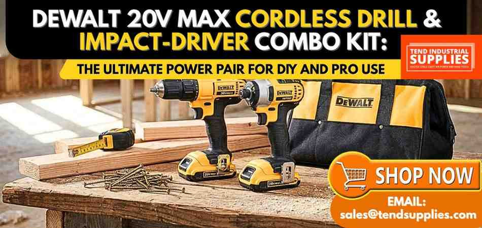 DeWalt 20V MAX Cordless Drill & Impact-Driver Combo Kit: The Ultimate Power Pair for DIY and Pro Use