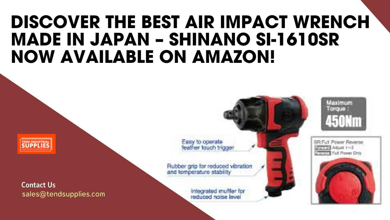 Discover the Best Air Impact Wrench Made in Japan – Shinano SI-1610SR Now Available on Amazon!