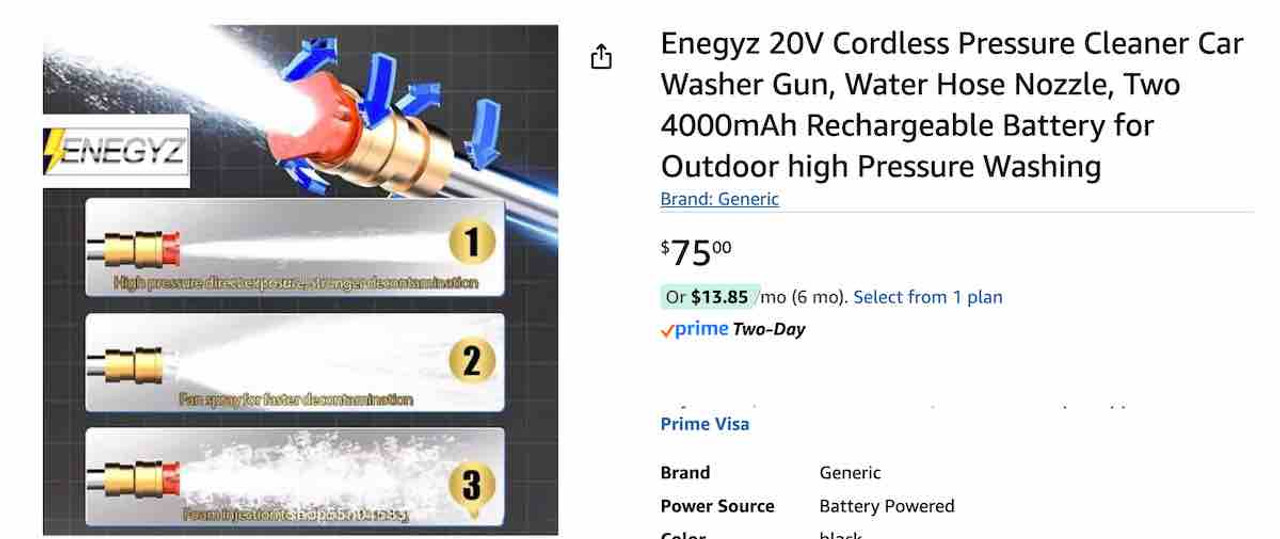 Unleash Unrivaled Cordless Cleaning Power: Why the Enegyz 20V Pressure Cleaner is Your New Outdoor Essential