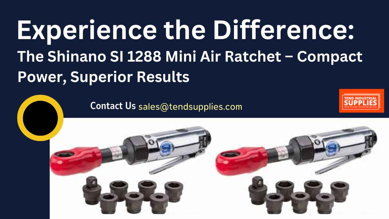 Experience the Difference: The Shinano SI 1288 Mini Air Ratchet – Compact Power, Superior Results