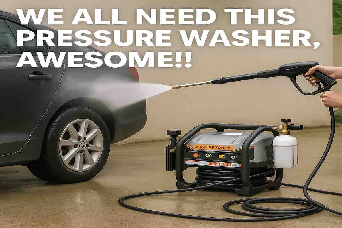 Photo inspiration: Fresh Look at Giraffe Tools Grandfalls Ultraflow Commercial Pressure Washer The