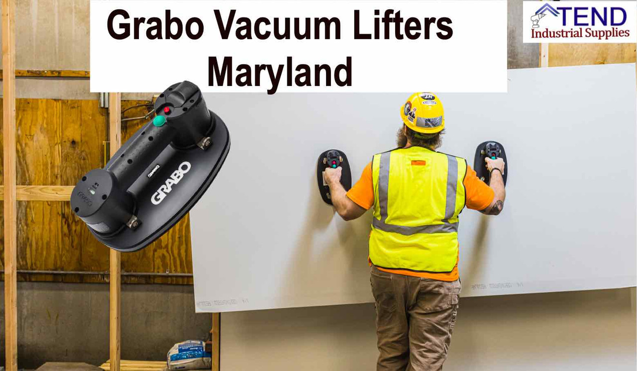 Grabo Vacuum lifters available in stock in Maryland  U.S.A.