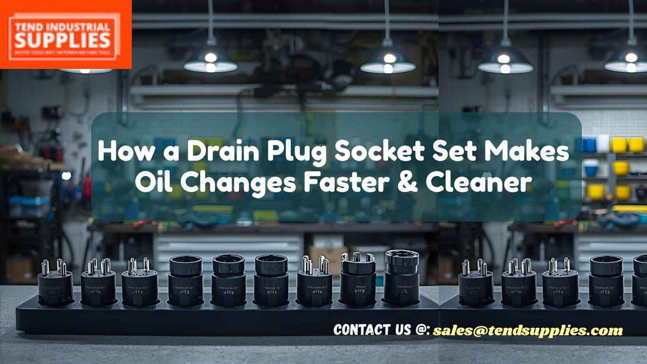 How a Drain Plug Socket Set Makes Oil Changes Faster & Cleaner