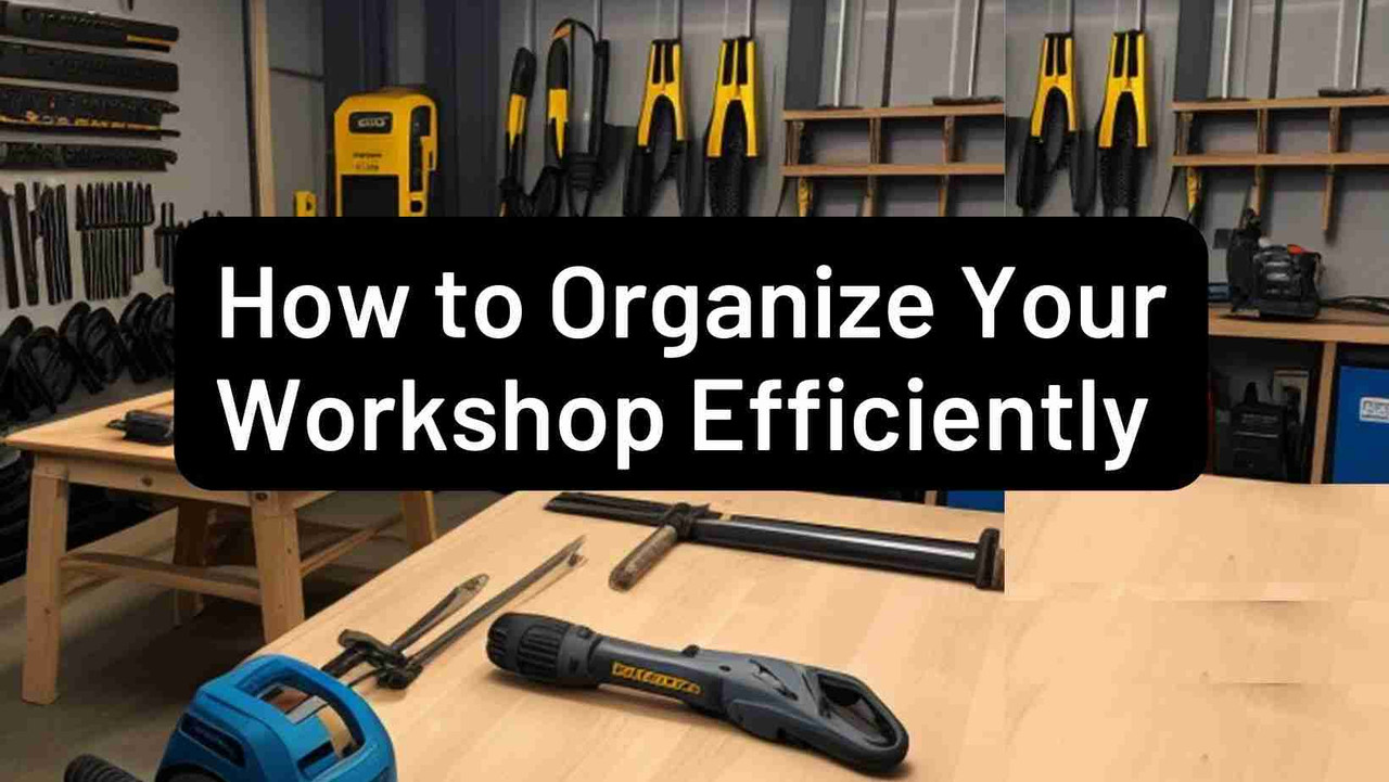 How to Organize Your Workshop Efficiently How to Organize Your Workshop Efficiently