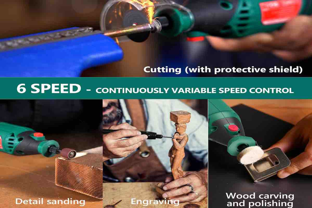 Unleash Your Creativity with the HYCHIKA 180W Rotary Tool Kit: The Ultimate Multi-Tool for DIY Enthusiasts and Professionals