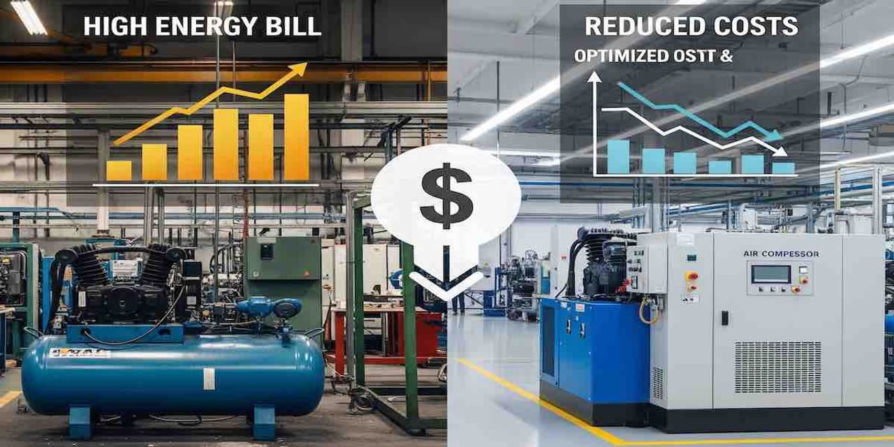Optimizing Your Industrial Air Compressor: Maximizing Efficiency & Minimizing Costs Optimizing Your Industrial Air Compressor: Maximizing Efficiency & Minimizing Costs