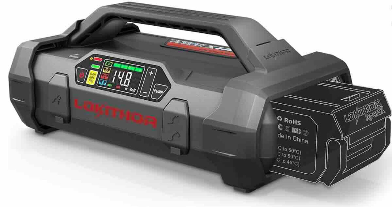 Review: Why LOKITHOR ApartX is the "Forever" Jump Starter (Tow Truck Approved)