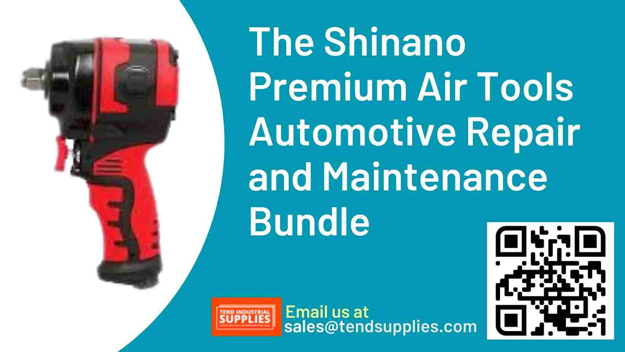 The Shinano Premium Air Tools Automotive Repair and Maintenance Bundle