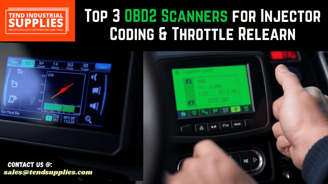 Top 3 OBD2 Scanners for Injector Coding & Throttle Relearn in 2026: Expert Reviews & Buyer’s Guide 