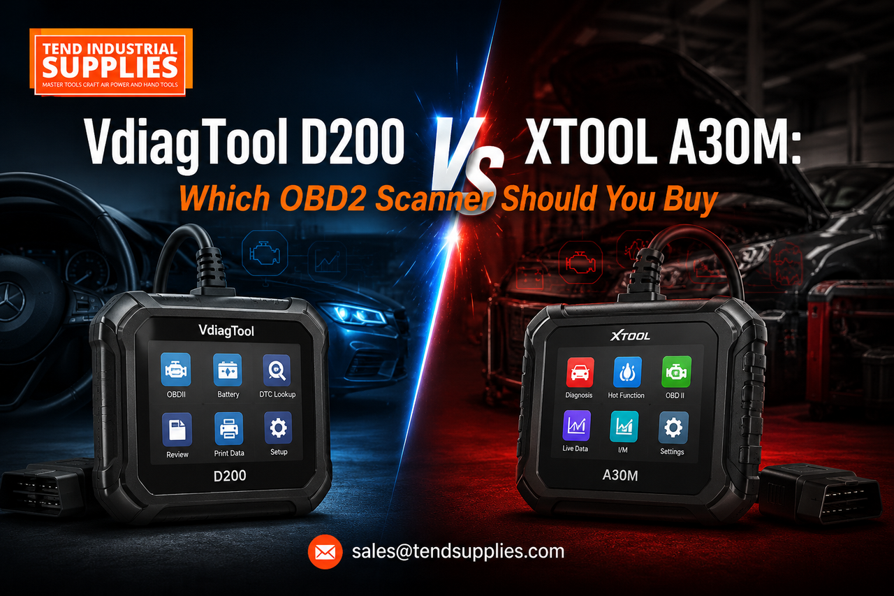 VdiagTool D200 vs XTOOL A30M: Which OBD2 Scanner Should You Buy in 2026?