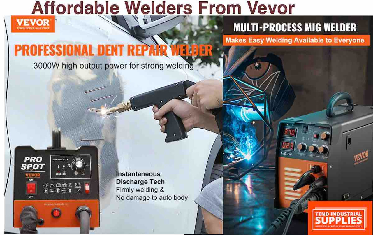 Vevor Welders: A Deep Dive into Their Affordable MIG, TIG, Stick, and Spot Welding Machines Vevor Welders: A Deep Dive into Their Affordable MIG, TIG, Stick, and Spot Welding Machines