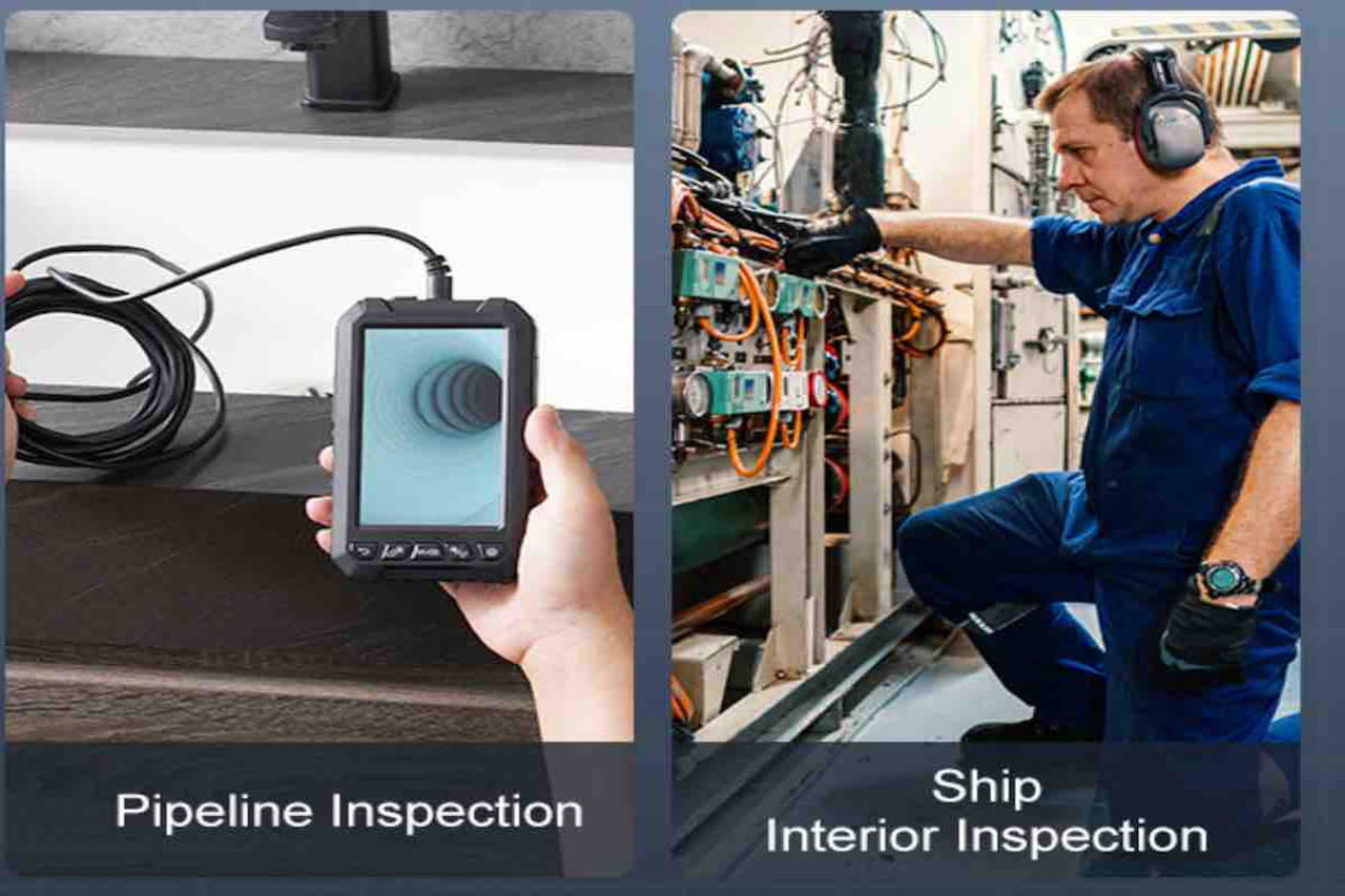 VEVOR Borescope Camera with Triple Lens: See it in Action!