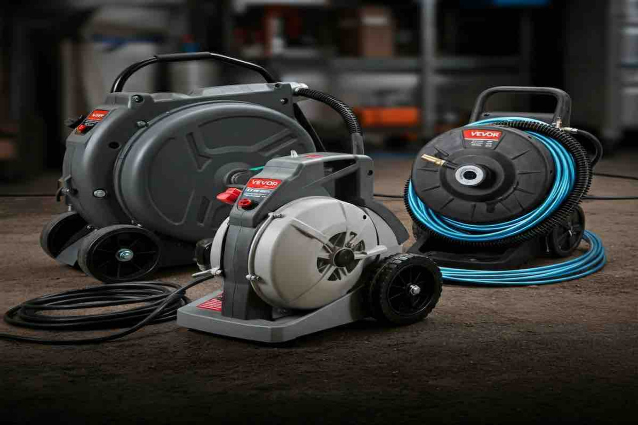 Unclog Any Drain: Vevor's Top 3 Drain Cleaning Machines Reviewed & Compared