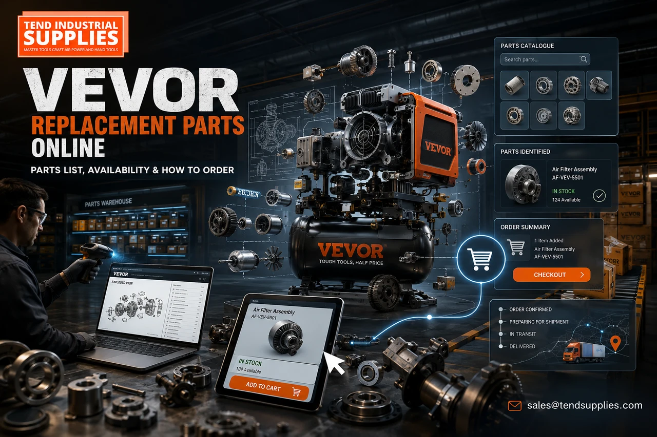 VEVOR Replacement Parts Online: Parts List, Availability and How to Order