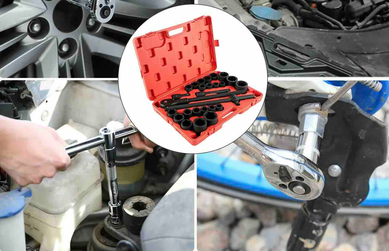 Vevor 3/4" Drive Socket Set Review & Specs (Heavy Duty Impact)